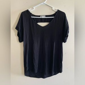 Pleione Black Short Sleeve Tee